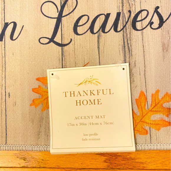 NWT: RUG-THANKFUL HOME ACCENT RUG- Dog - Low Profile & Fade Resistant - Picture 3 of 6